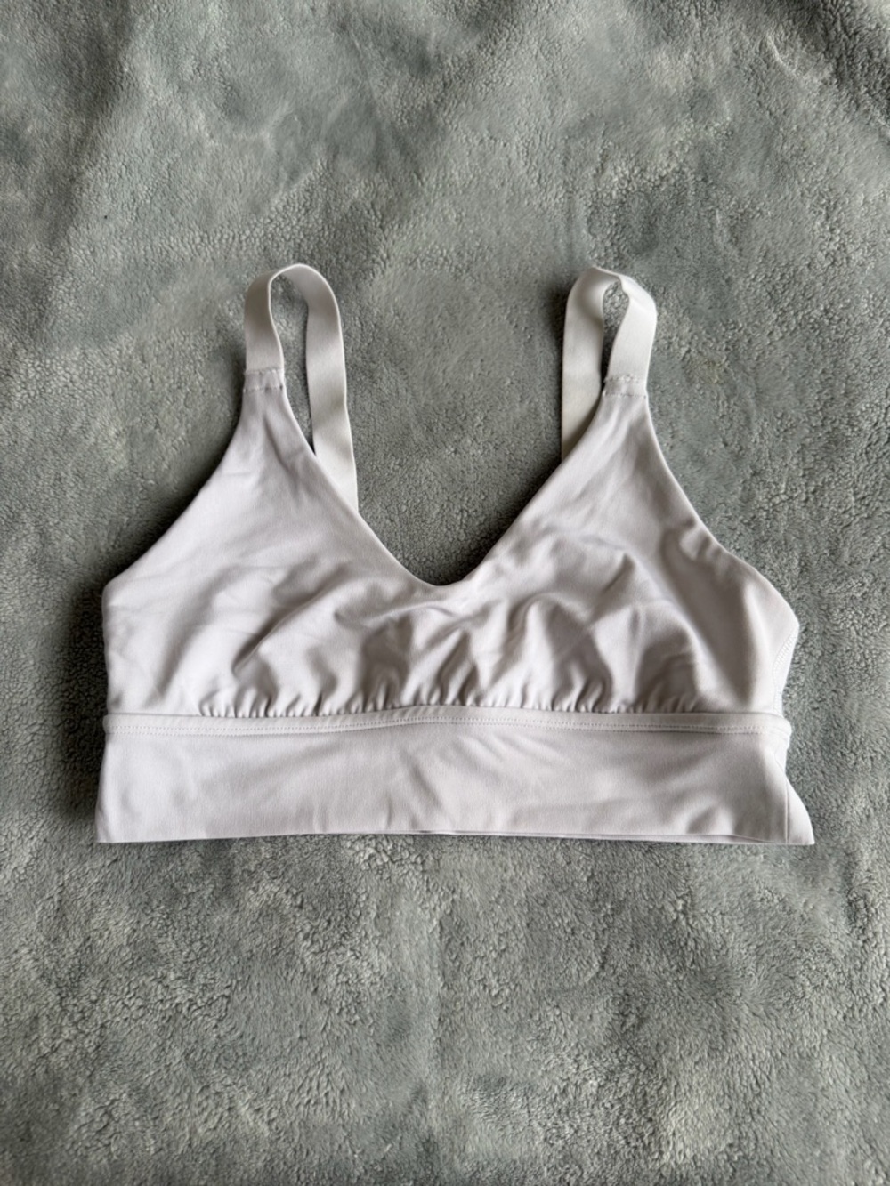 aerie White Seamless Bralette
